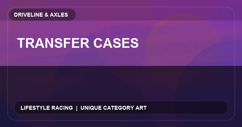 Transfer Cases
